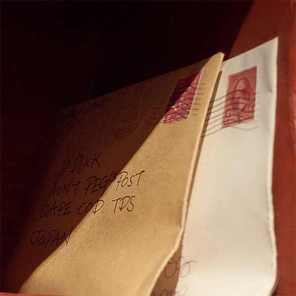 Photograph of air mail envelopes